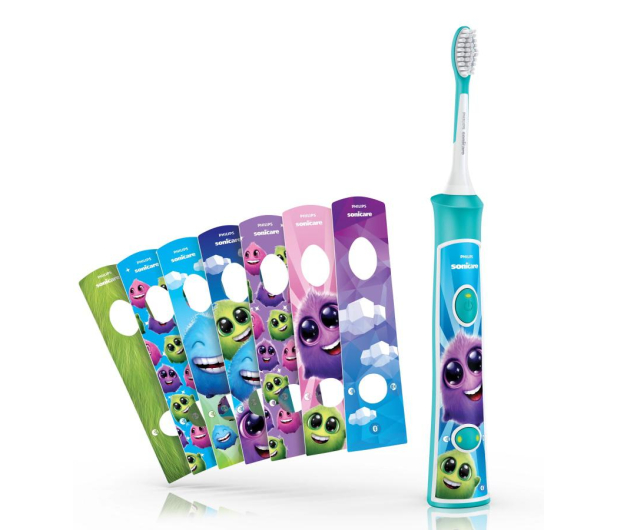 Philips Szczoteczka soniczna HX6322/04 for Kids (aqua) - 1327055 - zdjęcie 3